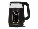 Adler Kettle with LED Display | AD 1305 | Electric | 2200 W | 1.7 L | Plastic | 360&deg; rotational base | Black/Gold