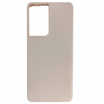 Back panel cover Evelatus Samsung Galaxy S21 Ultra Nano Silicone Case Soft Touch TPU Beige