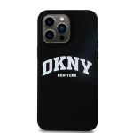 Other Phone Accessory DKNY  DKNY Silicone White Printed Logo MagSafe iPhone 16 Pro Case - Black