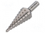 Drill bit | step,conical,multistep | &Oslash;: 4&divide;20mm