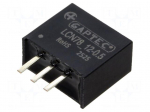 Converter: DC/DC | Uin: 15&divide;42VDC | Uout: 12VDC | Iout: 500mA | THT | OUT: 1