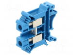 Splice terminal: rail | 800V | screw terminal | blue | polyamide