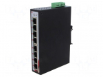 Switch PoE Ethernet | unmanaged | Number of ports: 8 | 48&divide;55VDC