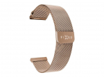 Fixed | Mesh Strap with Quick Release 20mm for Smartwatch | Rose gold