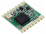 Module: transceiver | RF | FSK,GFSK,GMSK,LoRa,MSK,OOK | 433.92MHz