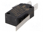 Microswitch SNAP ACTION | with lever | SPDT | 22A/250VAC | ON-(ON)