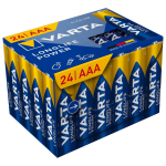 Uued tooted // 24x bateria LR03 AAA 1,5V alkaliczna Varta Longlife Power, opakowanie bez plastiku