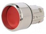 Switch: push-button | Stabl.pos: 1 | 22mm | red | Illumin: none | IP67
