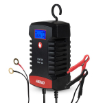 Patareisid, akusid ja laadijaid // Auto ja mootorratta aku laadijad 12V, 24V, 6V | K&auml;ivitusseade (Jump Starter) // Prostownik cyfrowy agm gel std lfp max 8a 12v 24v pro hook amio-04533