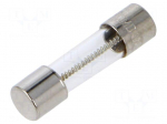 Fuse: fuse | 3A | 250VAC | time-lag | cylindrical,glass | 5x20mm | GMD