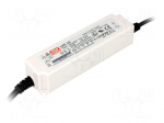 Power supply: switched-mode | LED | 16.2W | 54VDC | 0.3A | 90&divide;305VAC