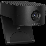 JABRA PanaCast 20, Premium AI-powered 4K Ultra HD video quality, AI-driven Intelligent Zoom, Intelligent Lighting Optimization, P-n-P, Powerful on-board AI processor, Integrated privacy cover, Clips to any monitor, with protective case, Plug&Play