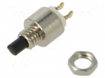 Switch: push-button | Pos: 2 | SPST-NO | 0.1A/30VDC | OFF-(ON)