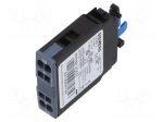 Auxiliary contacts | front | Contacts: NO | 3RH20