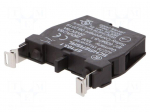 Contact block | 22mm | EF | -25&divide;80&deg;C | IP20 | front fixing