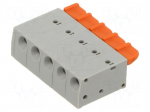 Connector: PCB terminal block | terminal | GB | 6A | PIN: 5 | angled