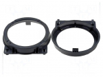Speaker adapter | 130mm | Honda Civic front