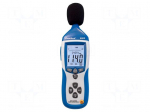 Meter: sound level | LCD 4,3" | 4 digit | 480x272 | 31.5&divide;8000Hz