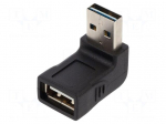 Adapter | USB 2.0 | USB A socket,both sides | gold-plated