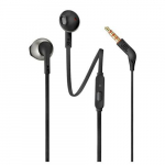 JBL Tune 205 Wired In-Ear Headphones Black