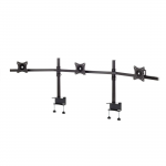 EDBAK Desk Mount | SV11 desk mount for three monitors | Height adjustment