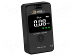 Tester: breathalyser | LCD 1,6" | 0&divide;200mg/100ml | Unit: g/l,mg/l