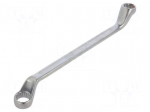 Wrench: ring | double-sided,bent | 16mm,17mm | L: 257mm | Gedore Red