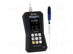 Meter: pH | LCD 2,8" | -2&divide;20pH,&plusmn;2000mV | IP52 | Dim: 178x32x85mm