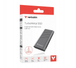 Verbatim TurboMetal SSD USB4 2TB USB Type-C USB4 Gen 2x2 Silver