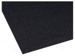 Acoustic cloth | 1400x700mm | black