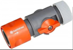 Hose connector with regulating valve GARDENA 02942-20 for 13 mm (1/2") and 15 mm (5/8") hoses