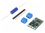 DC-motor driver | 40kHz | PWM | 9A | Uin mot: 5.5&divide;50V | Uin log: 5.5V