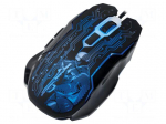 Optical mouse | black,mix colors | USB | wired | No.of butt: 6