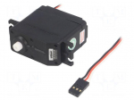 Motor: servo | 6VDC | standard | max.500mNm | 54rpm