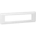 Plate Mosaic - 4 x 2 horizontal modules - white