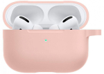Back panel cover - Apple Чехол for AirPods Pro Silicone Pink