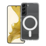 Clear Mag maciņ&scaron; ar MagSafe atbalstu telefonam Samsung Galaxy S22 (S901) caurspīdīgs