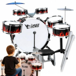 SUPRIMO K-DRUMS 2 duża perkusja dla dzieci z 6 bęb
