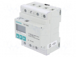 Module: controller | DIN | IP20 | Display: LCD | 90x71.6x63mm | VAC: 400V
