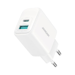 Joyroom reisilaadija C+U. PD 20W, QC 3.0, White (JR-TCF21)