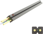 Kabel światłowodowy GETFORT FRP 2J LSOH (Indoor FTTH) 1m