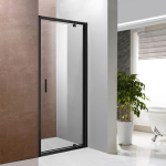Du&scaron;&scaron;i uks  Vento Napoli 89*195 klaas 6mm Easy Clean, must profiil