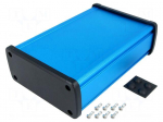 Enclosure: multipurpose | X: 115.1mm | Y: 169mm | Z: 51.6mm | aluminium