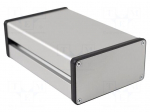 Enclosure: with panel | with keyway | 1455NC | X: 103mm | Y: 160mm