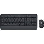 Computer keyboard Logitech  LOGITECH Signature MK650 Combo for Business - GRAPHITE - US INT'L - BT - INTNL - B2B