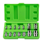 14 TK E-T&Auml;HEKUJU PEADE KOMPLEKT 1/4", 3/8", 1/2" DS1312