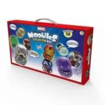Marvel Wooblies - Collector's Box + 4 WBM 006 Figures