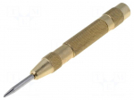 Automatic center punch | Dia: 4mm | L: 130mm | steel