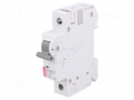 Circuit breaker | 230VAC | Inom: 25A | Poles: 1 | DIN | Charact: C | 6kA