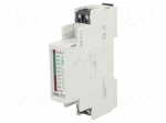Module: voltage indicator | 230VAC | IP20 | DIN | Colour: red/green